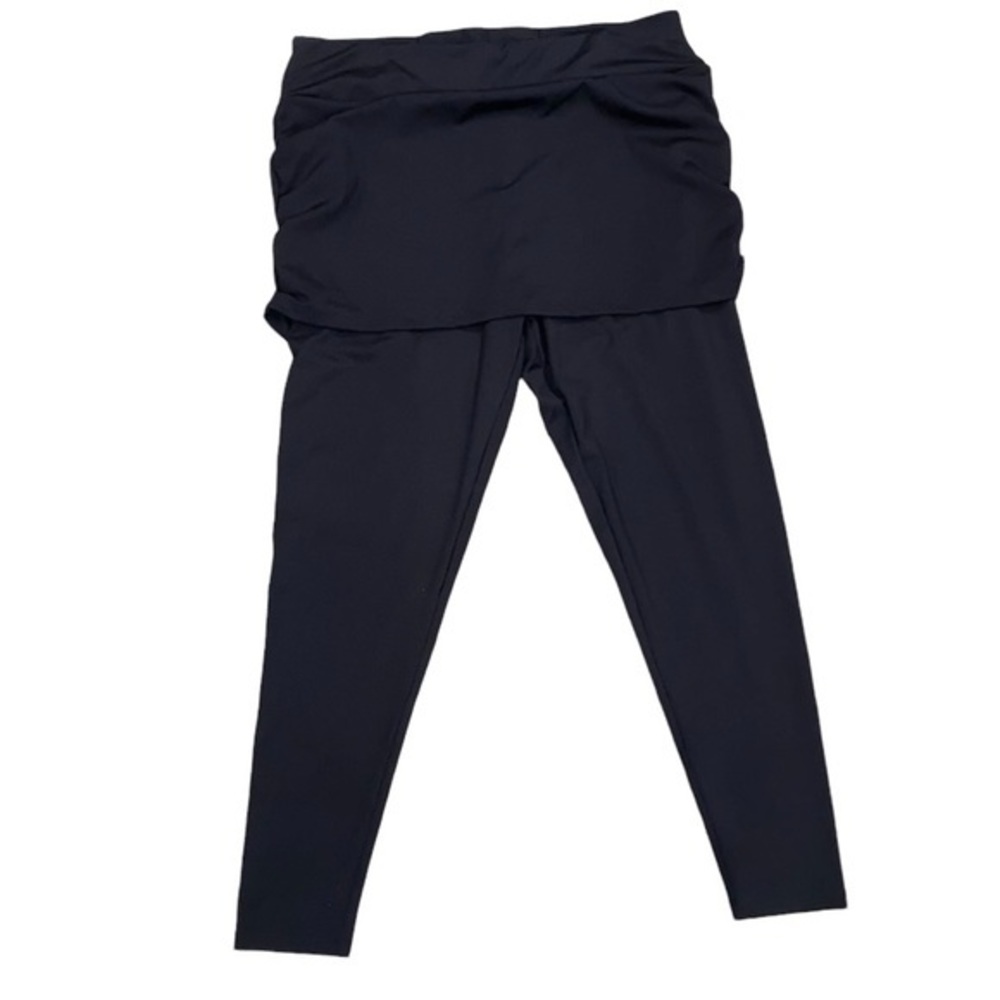 NWOT Cobble Lane Black Skirted‎ Leggings M